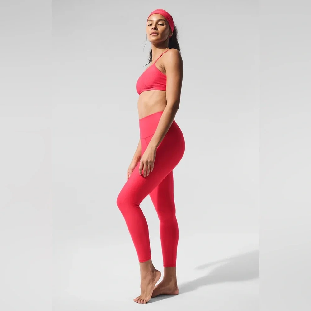 ALO YOGA | ✨NEW✨ 7/8 High-Waist Airlift Legging in Candy Red